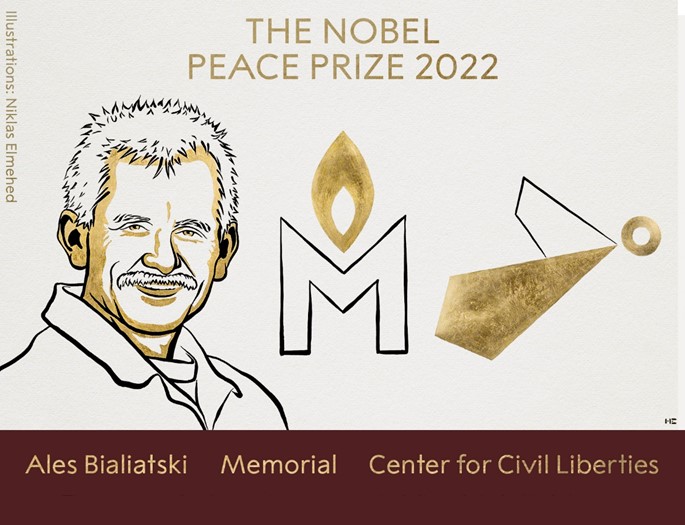 Pokojowa Nagroda Nobla 2022 przyznana