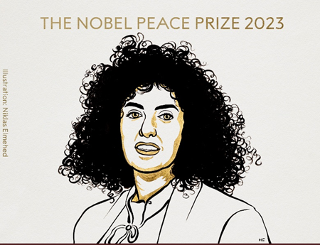 Pokojowa Nagroda Nobla 2023 dla Narges Mohammadi