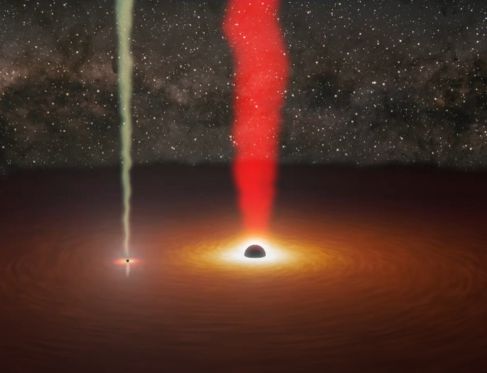 Naukowcy potwierdzili istnienie pary czarnych dziur w centrum galaktyki OJ 287